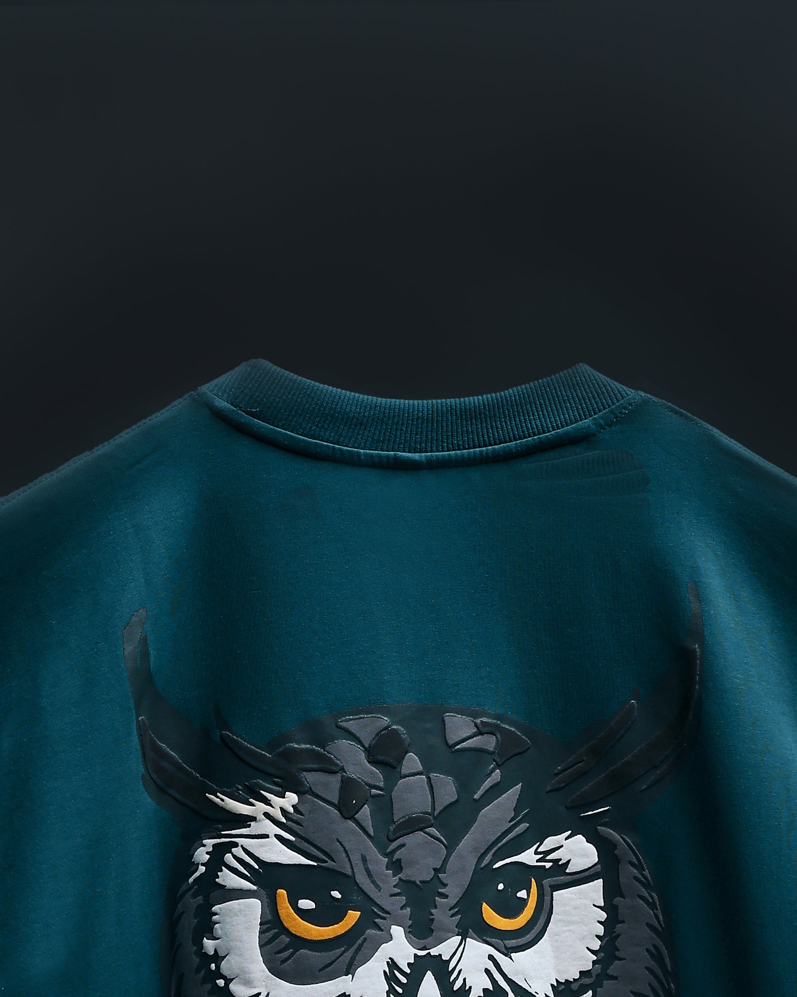 Owl Guardian Tee – Teal Edition