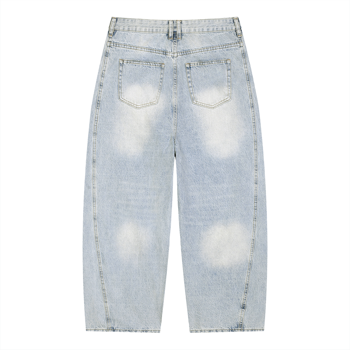 Dusk Wash Barrel Jeans