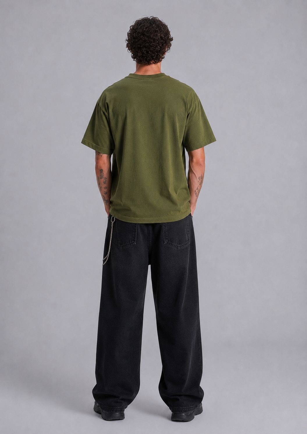 Owned By None Tee-Olive Green