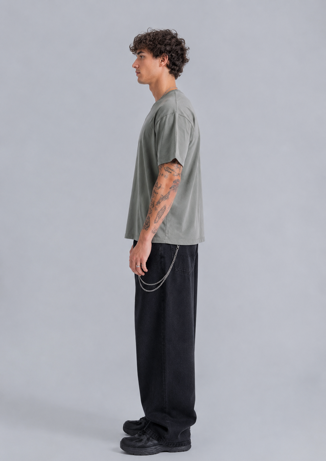 Owned By None Tee-Grey