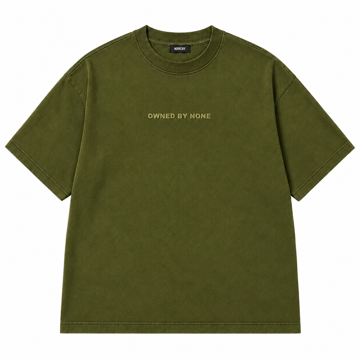 Owned By None Tee-Olive Green