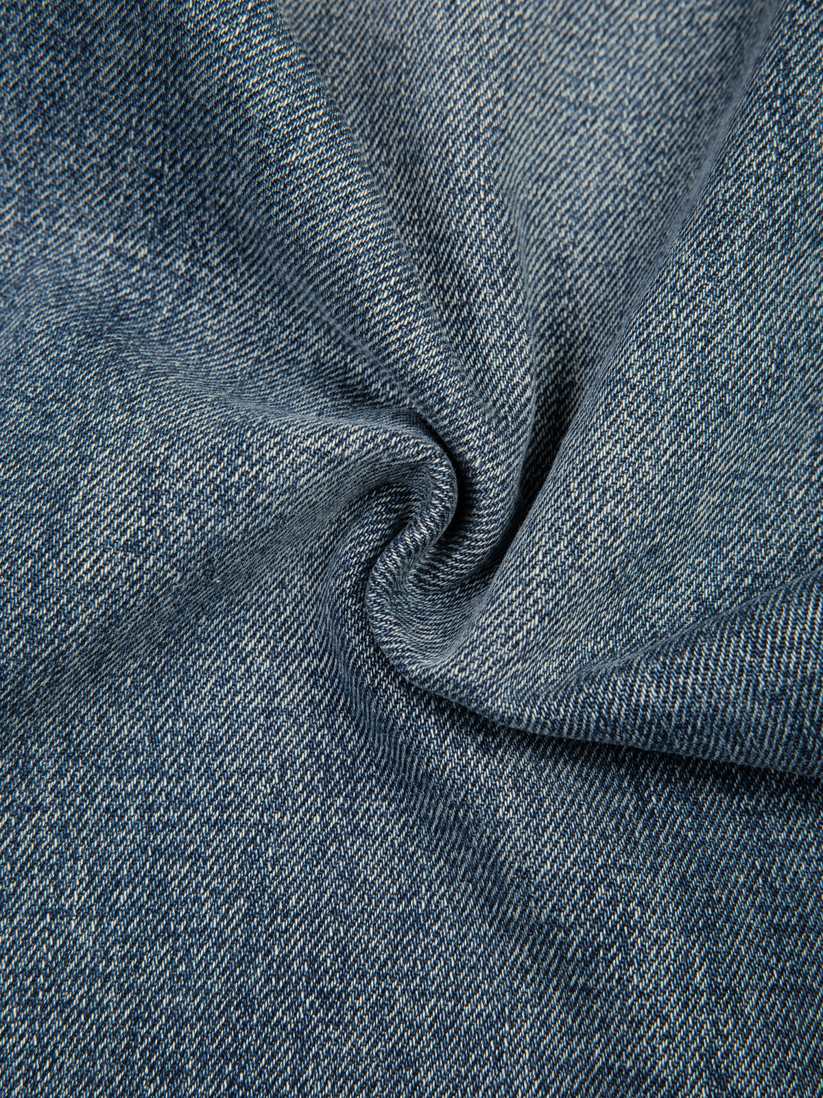 Vintage Wash Straight-Leg Jeans